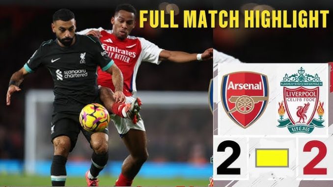 Arsenal vs Liverpool Ends in Thrilling 2-2 Draw: Premier League Drama Unfolds at the Emirates