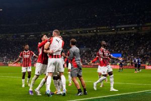 Intense moments from the Derby della Madonnina.