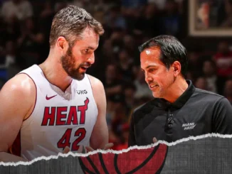 Erik Spoelstra Applauds Kevin Love’s Leadership and Team-Building Brilliance