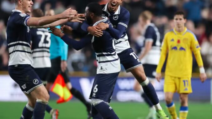 EFL Championship: Millwall beat Leeds United 1-0 and Sunderland top the points table