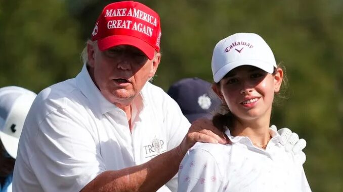 Kai Trump Shares Heartwarming Voicemails from Her Grandfather in Golf Vlog