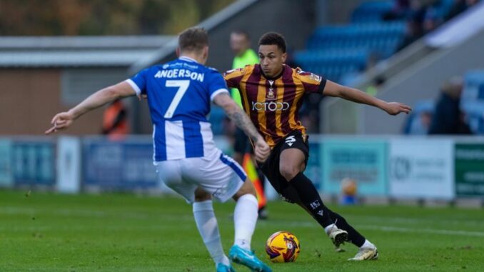 Bradford City Monitor Lewis Richards' Shoulder Injury