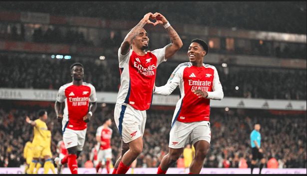 Gabriel Jesus Hat-Trick Leads Arsenal to Carabao Cup Semi-Finals with Thrilling Win Over Crystal Palace